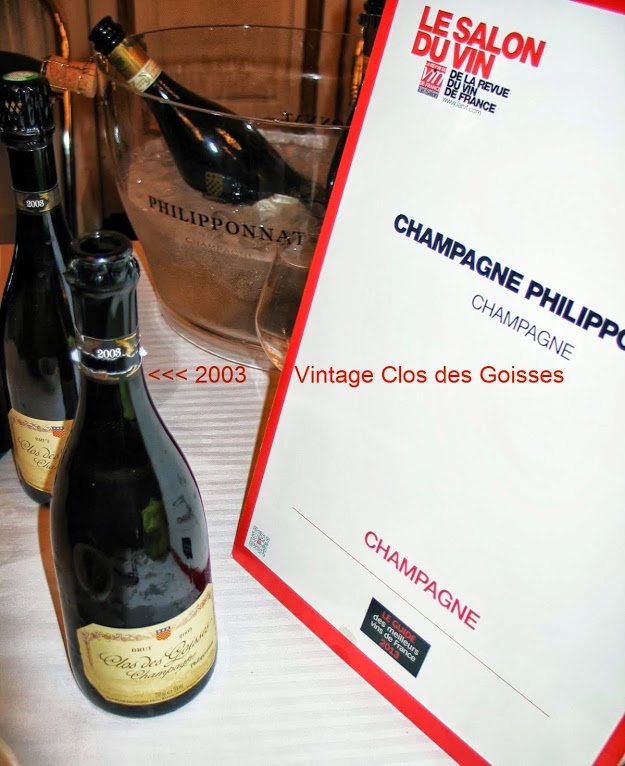 Cherie du Vin Clos des Goisses 2003 photo c. paige donner 1