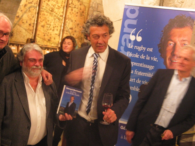 Gérard Bertrand celebrates his Book Launch Faust Paris December 17 photo by Paige Donner copyright 2014 